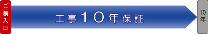 10年工事保証